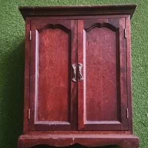 American Girl Wooden Doll Wardrobe - Rich Brown